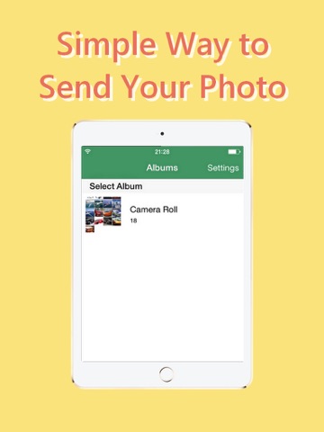 media sender for local network. photo, video - divice to device ipad images 1