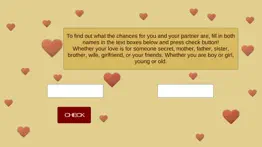 love calculator & match tester iphone images 2