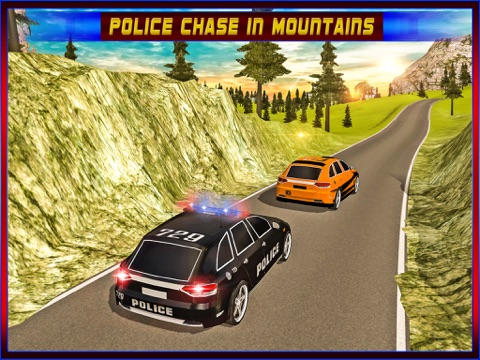 police hill car crime chase ipad images 2