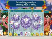 solitaire christmas. match 2 cards free. card game ipad images 2