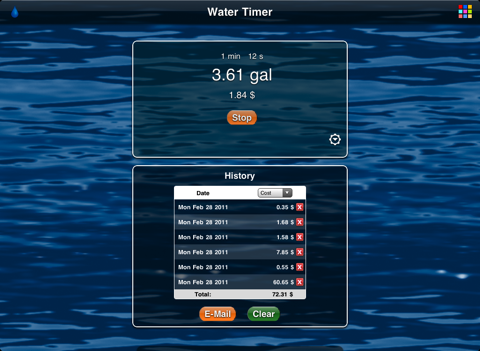 water timer free ipad images 1