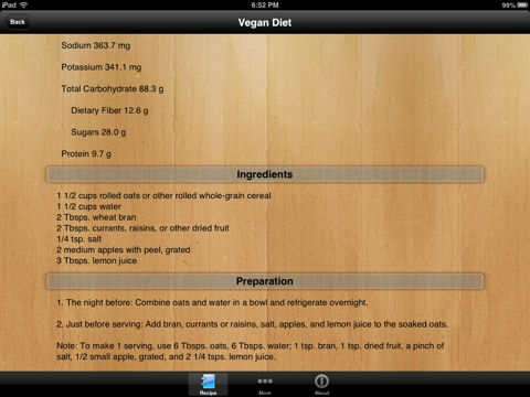 vegan diet free - a vegan guide to healthy eating iPad Captures Décran 4