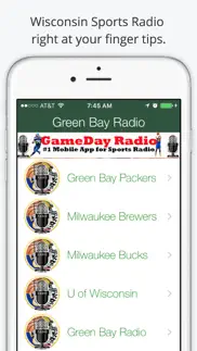 green bay gameday live radio – packers & bucks edition iphone images 1