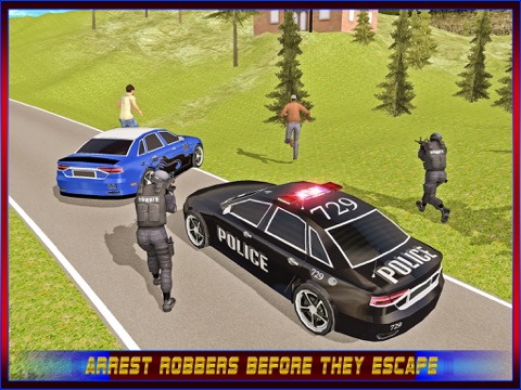 police hill car crime chase ipad images 1