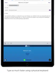 keywi keyboard - type faster on your device using your computer's keyboard ipad images 2