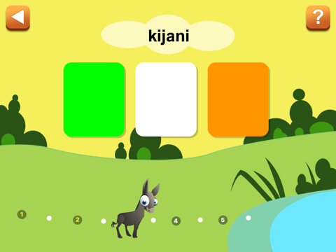 kiddie swahili first words iPad Captures Décran 4