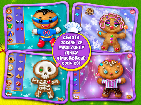 gingerbread crazy chef - cookie maker ipad images 3