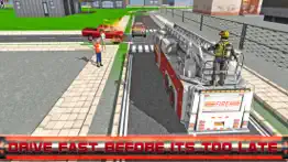 fire fighter emergency truck simulator 3d iphone images 1