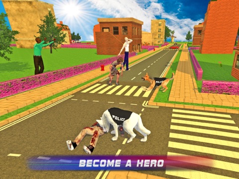 police dog vs dead zombies ipad images 3