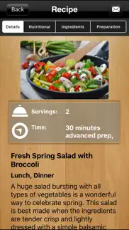 raw food diet free - healthy organic food recipes and diet tracker iPhone Captures Décran 2