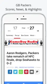 green bay gameday live radio – packers & bucks edition iphone images 4