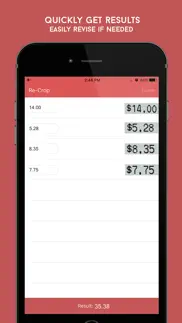camculator - calculate receipts documents with your camera iphone resimleri 4