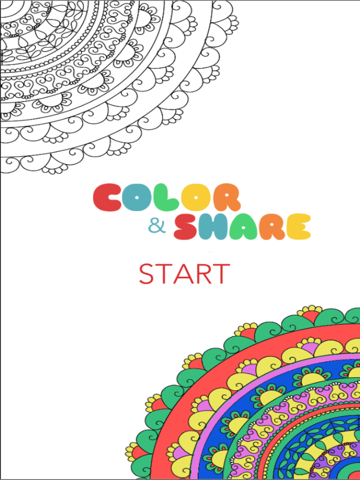 adult coloring book - free fun games for stress relieving color therapy and share ipad images 3