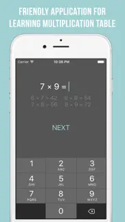 7 multiplied by 9 is 63 learn multiplication table iphone images 1