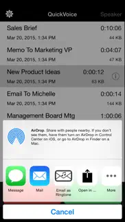 quickvoice2text email (pro recorder) iphone images 4