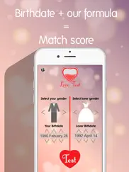 love test to find your partner - hearth tester calculator app ipad images 1