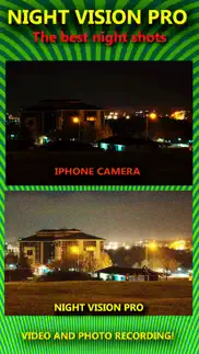 gece görüş kamera - gerçek! hdr - zoom (video, fotoğraf) ve gizli klasör pro karanlık (düşük ışık modu gece görüş gerçek) yeşil gözlük dürbün bakın iphone resimleri 3
