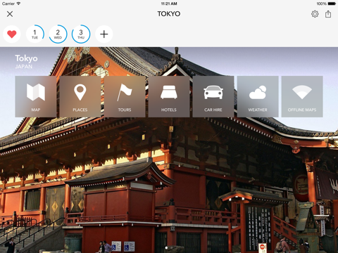 tokyo city map and guide by tripomatic ipad images 1