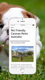 pet friendly caravan parks australia iphone images 2