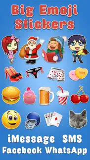 big emoji keyboard - stickers for messages, texting & facebook iphone images 1