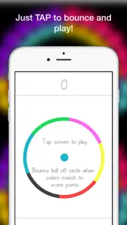 dot bounce in circle- free endless color game mode iphone images 2