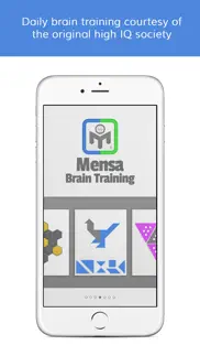 mensa brain training iPhone Captures Décran 1