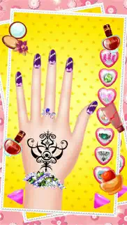fashion nail salon and beauty spa games for girls - princess manicure makeover design and dress up iphone images 3
