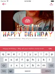 simple greeting card maker - create invitation cards for birthday, christmas, wedding ipad images 2
