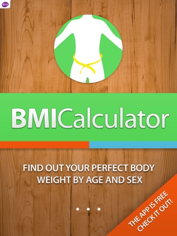 bmi-rechner - gewichtsverlust ipad bildschirmfoto 1