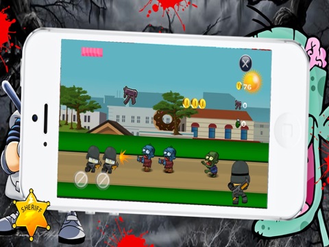 police vs zombies game ate my friends run z 2 ipad images 3