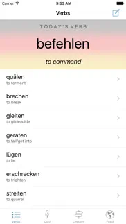 daily german verb iphone images 1