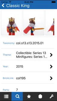 Unofficial Minifigure Catalog iphone bilder 2