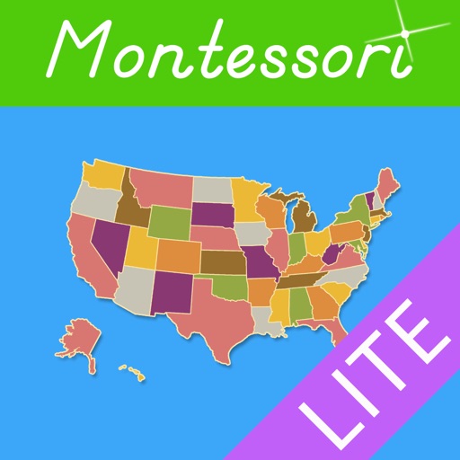 United States Of America LITE - A Montessori Approach To Geography app reviews download
