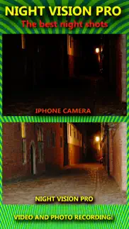 gece görüş kamera - gerçek! hdr - zoom (video, fotoğraf) ve gizli klasör pro karanlık (düşük ışık modu gece görüş gerçek) yeşil gözlük dürbün bakın iphone resimleri 4