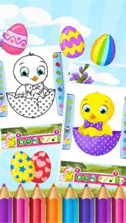 easter egg coloring book world paint and draw game for kids iphone images 3