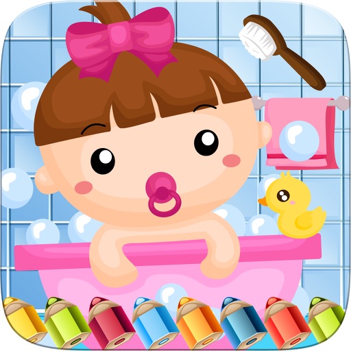 Little Babies Coloring Book World Paint and Draw Game for Kids app reviews download