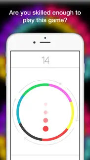 dot bounce in circle- free endless color game mode iphone images 3
