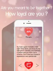 love test to find your partner - hearth tester calculator app ipad images 3