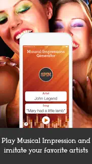 wheel of musical impression - sing video karaoke like jimmy fallon iphone resimleri 1
