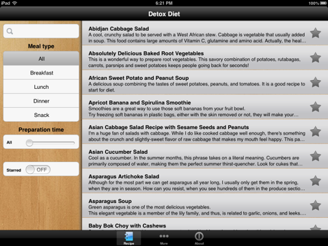 detox diet free - cleanse and flush the body iPad Captures Décran 1