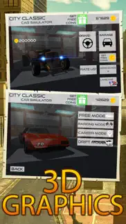 classic car driving drift parking career simulator iphone images 3