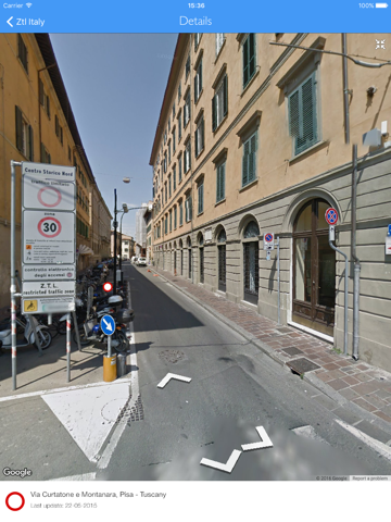 ztl italy - limited traffic zone ipad images 4