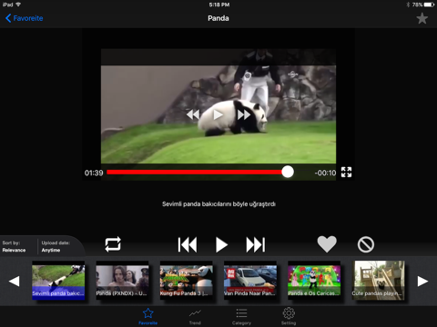 looptube hd - autoplay videos in a loop ipad bildschirmfoto 2