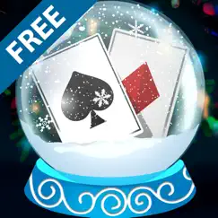solitaire christmas. match 2 cards free. card game logo, reviews