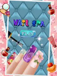fashion nail salon and beauty spa games for girls - princess manicure makeover design and dress up ipad images 1
