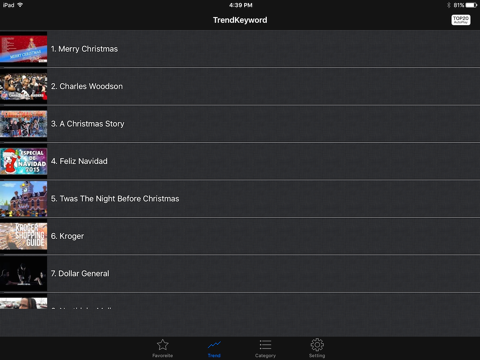 looptube hd - autoplay videos in a loop iPad Captures Décran 3