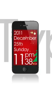 typodesignclock - for iphone and ipod touch iphone resimleri 1