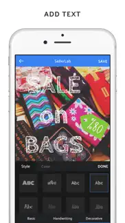 sellerlab - editor for online sellers iphone images 3