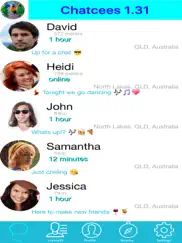 chatcees messenger ipad capturas de pantalla 1