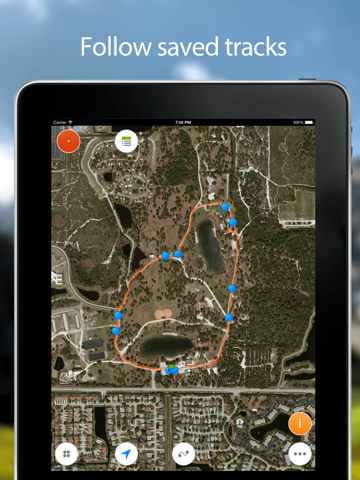 track kit - gps tracker with offline maps ipad images 4